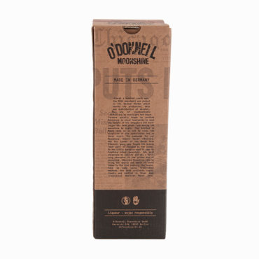 O’Donnell Tough Nut Moonshine Gift Set  in box back view